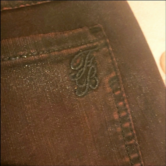 Frankie B Coated Low Rise Skinny Jeans, 26 - Picture 7 of 12